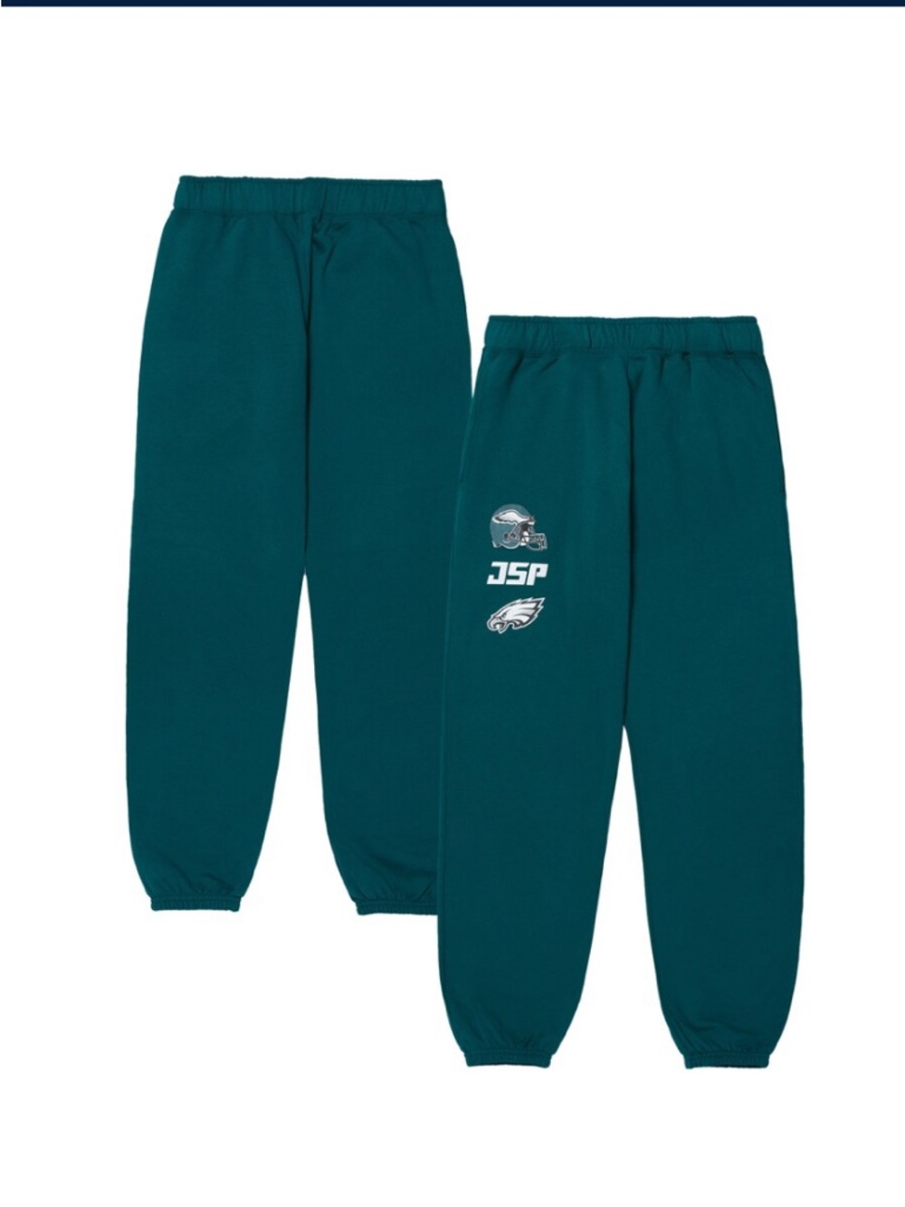 Men's JSP Standard Issue x Philadelphia Eagles Midnight Green Sweatpants Medium